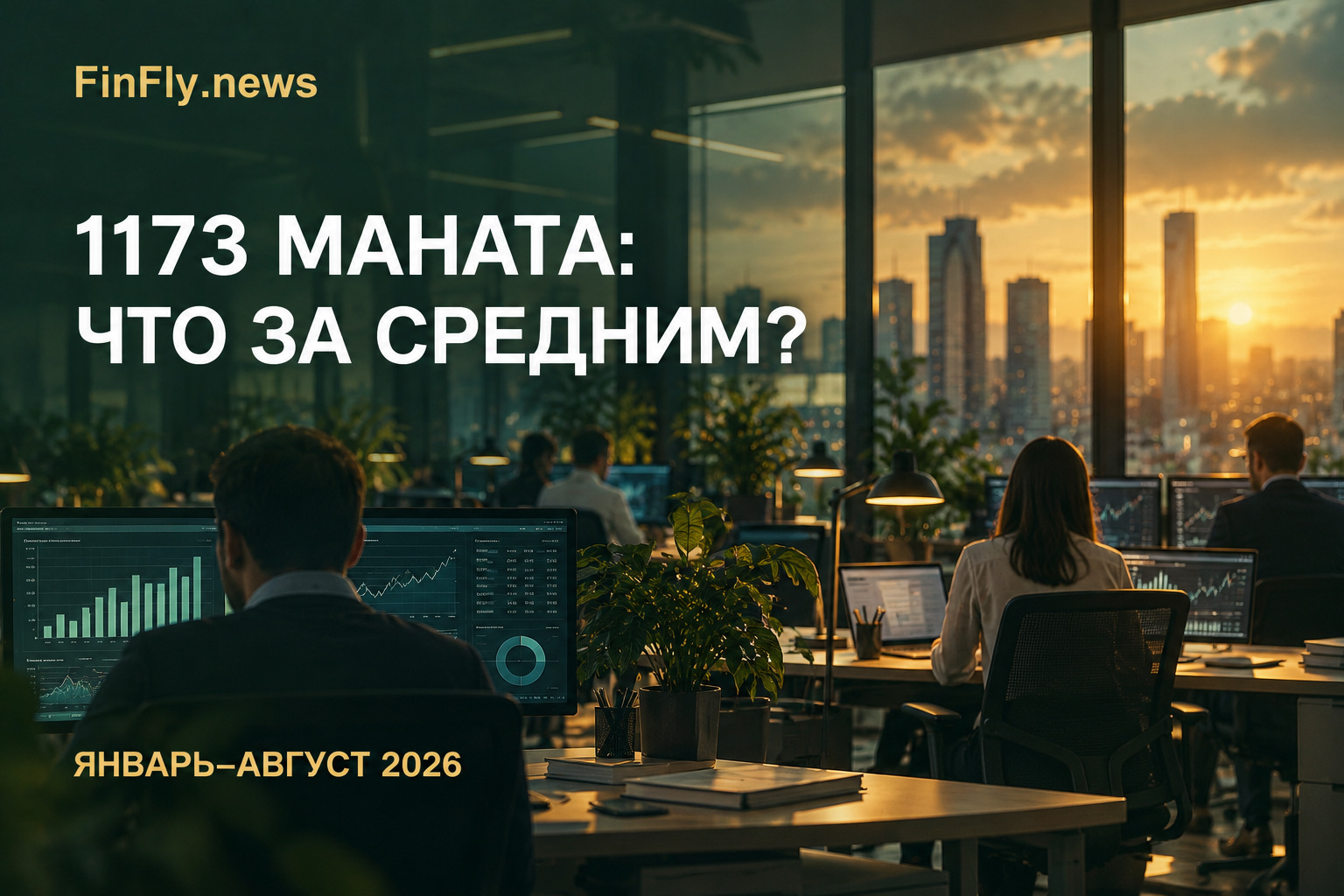 Средняя зарплата в Азербайджане достигла 1173 манатов: что показывает статистика занятости
